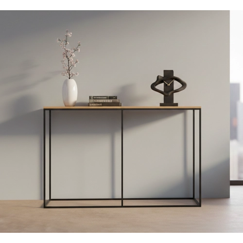 KONSOLA - REGAŁA Z DREWNA LITEGO DĄB OLCHA JESION SKD-386